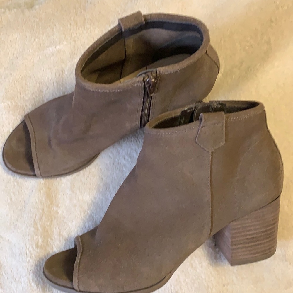 Sole Society Peep Toe Booties